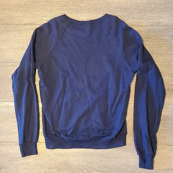 American Apparel Y2K Navy Crew Neck Sweater (deadstock) size XS - Picture 4 of 5
